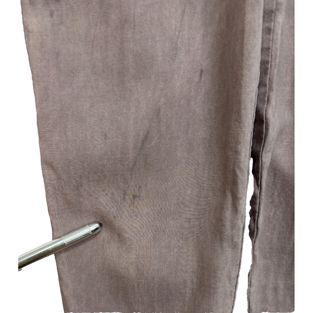 Cloth & Stone XS Wrap-Top Sleeveless Tencel Lyocell Jumpsuit Lavender Drawstring - Picture 6 of 14